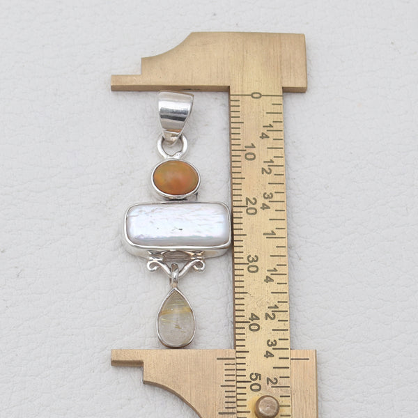 Fresh Water Pearl Silver Pendants