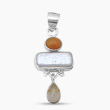 Fresh Water Pearl Silver Pendants