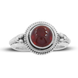 Tourmaline Silver Ring