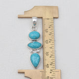 925 Silver Mexican Turquoise Pendants