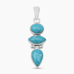 925 Silver Mexican Turquoise Pendants
