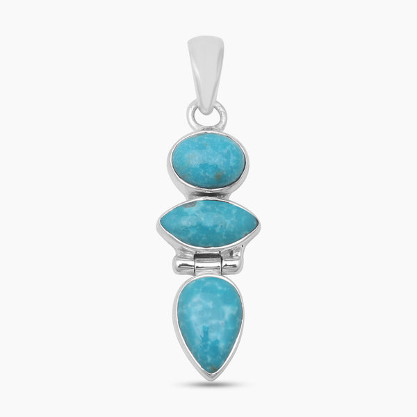 925 Silver Mexican Turquoise Pendants