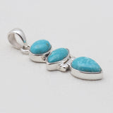 925 Silver Mexican Turquoise Pendants