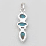 925 Silver Mexican Turquoise Pendants