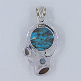 Arizona Turquoise 925 Sterling Silver Pendant