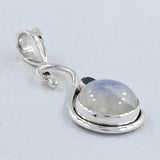 925 Silver Natural Labradorite Pendant