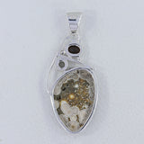 Blue Opal Gemstone Pendant 925 Sterling Silver