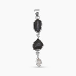 Shungite Silver Pendants