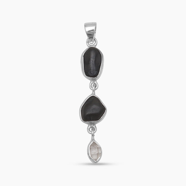 Shungite Silver Pendants