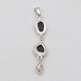 Shungite Silver Pendants