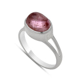 925 Sterling Silver Tourmaline Ring