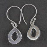 Sterling Silver Herkimer Diamond Designer Dangle Earrings