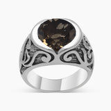 Natural Dominican Larimar Silver Rings