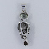 Sikhote-Alin Meteorite Silver Pendant