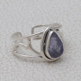 925 Sterling Silver Tanzanite Ring