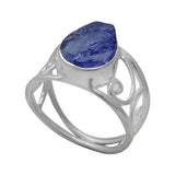 Tanzanite Sterling Silver Ring