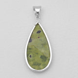 Tasmania Serpentine Silver Pendants