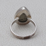 Golden Pyrite Sterling Silver Ring