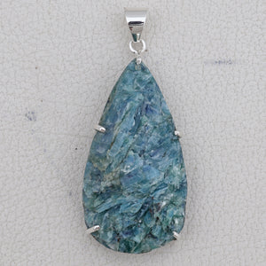 925 Silver Green Kyanite Pendant