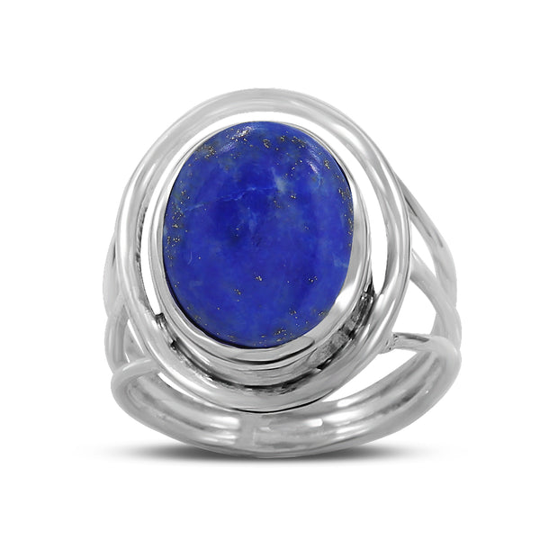 925 Sterling Silver Lapis Lazuli Ring