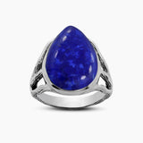 Larimar Silver Rings