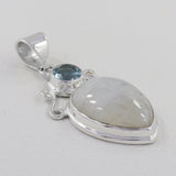 Larimar 925 Silver Pendant