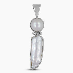 Fresh Water Pearl Silver Pendants