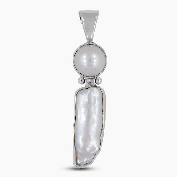 Fresh Water Pearl Silver Pendants