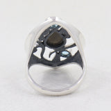 Labradorite Silver Ring