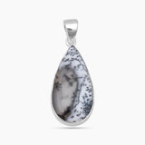 Dendritic Opal Silver Pendants