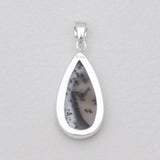Dendritic Opal Silver Pendants