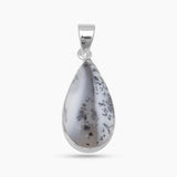 Dendritic Opal Silver Pendants
