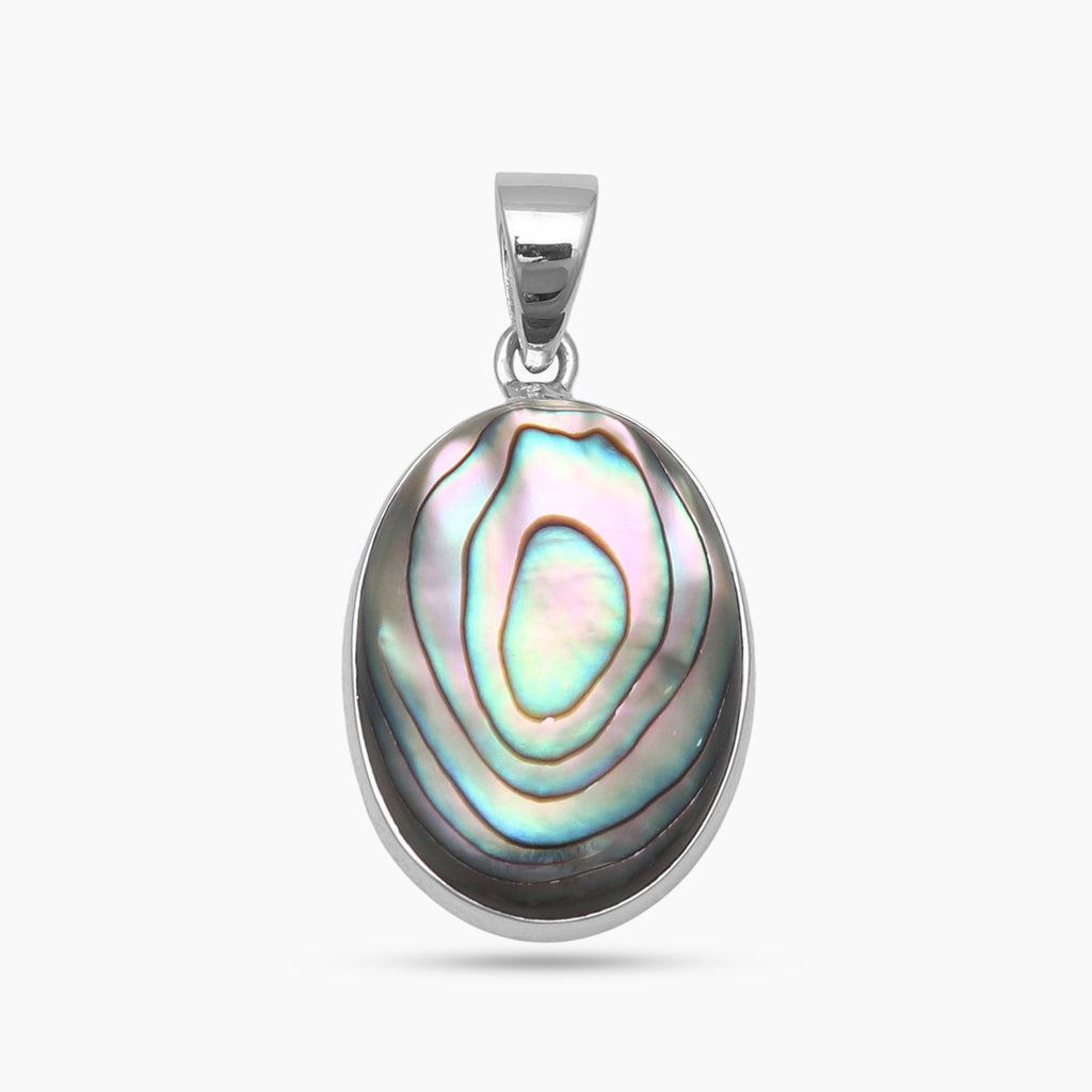 Abalone Shell Silver Pendants