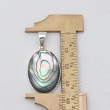 Abalone Shell Silver Pendants