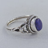 Labradorite Gemstone Sterling Silver Ring