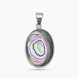 Abalone Shell Silver Pendants