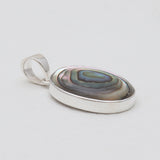 Abalone Shell Silver Pendants