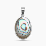 Abalone Shell Silver Pendants