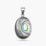 Abalone Shell Silver Pendants