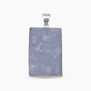 Calcite Druzy Silver Pendants