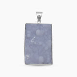Calcite Druzy Silver Pendants