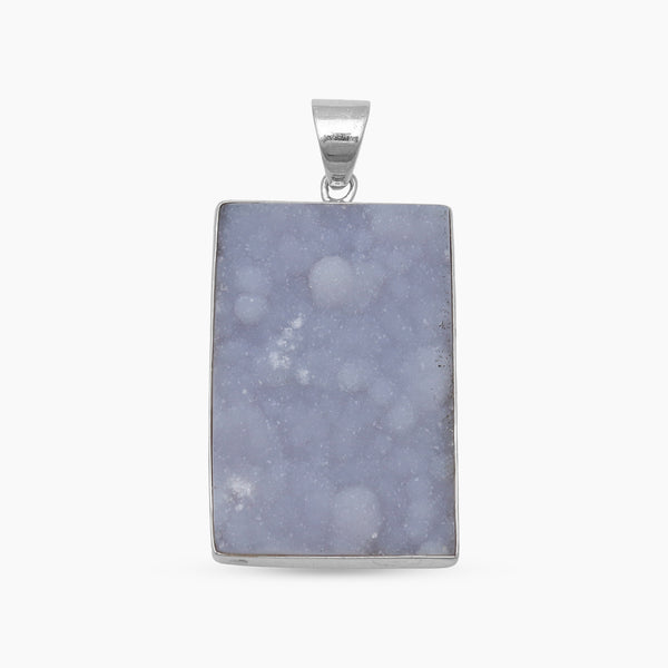 Calcite Druzy Silver Pendants