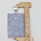 Calcite Druzy Silver Pendants
