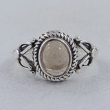 Labradorite Gemstone Sterling Silver Ring