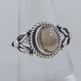 Labradorite Gemstone Sterling Silver Ring