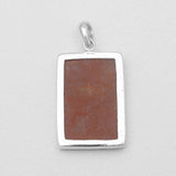 Calcite Druzy Silver Pendants