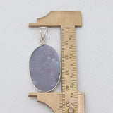 Calcite Druzy Silver Pendants