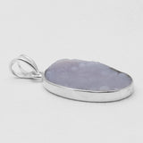 Calcite Druzy Silver Pendants