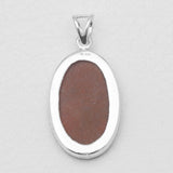 Calcite Druzy Silver Pendants