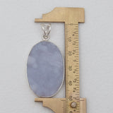 Calcite Druzy Silver Pendants